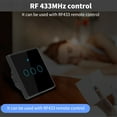 Wifi Led Smart Touch Light Switch No Neutral Wire Required App/Voice