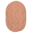 thumbnail image 2 of HW73R027X046 Howell Tweed - Orange 27"x46" Rug, 100% Polypropylene - Oval., 2 of 2