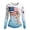 White, variant on QASIEATN Women's Casual Long Sleeved Sweatshirt Celebrates 250th Anniversary with The National Flag Flowers Patriotism and Flag Top