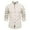 a-Khaki216, variant on FINALGANG Mens Mandarin Collar Long Sleeve Shirt Solid Color Button Front Slim Fit Casual Shirt For Office Daily Casual Wear Khaki XXL
