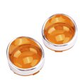 thumbnail image 2 of Motorcycle Light Cover,2pcs ABS Turn Signal Turn Signal Light Cover Turn Signal Lamp Cover Quality You Can Trust, 2 of 8