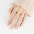 thumbnail image 2 of HONEYRAIN Bagues Brillantes Lune et Étoile Anti-Anxiété pour Femmes Bagues Fidget Spinner Argent Sterling Bague Ouverte Rotative Bagues en Argent 925 Véritable 1 Psc, 2 of 6