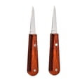 thumbnail image 2 of XYRSRUW 5PC Oysters Opener Tool, Stainless Steel Shellfish Shucker, Durable Seafood Opening Device, Ergonomic Oyster Cutter for Clams and Scallops(Red), 2 of 4