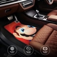 thumbnail image 7 of Lsque Mario Print 4-Piece Floor Mats, Heavy-Duty Rubber Liners, Anti-Slip Design, All-Season Automotive Protection, Vehicles, Cars, Trucks, and SUVs, 7 of 7
