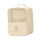 thumbnail image 5 of Bolsa de zapato de viaje Bolsa de transporte con manija de la zapatilla de cierre portátil Organizador de zapatos Bolsa de almacenamiento de zapatos Caqui, 5 of 8