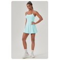 thumbnail image 2 of Women Sports Running Skirt Fitness Quick Dry Breathable One Piece Slip Dress, 2 of 3