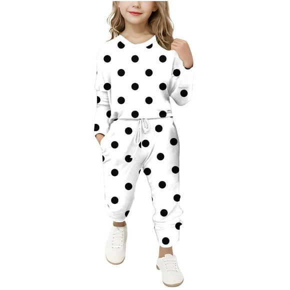 Amzcrzy Children's 2 Piece Outfits Kids Clothes Sets Tie-Dye Sweatsuit Tracksuit Jogger Long Sleeve Sweatshirts Sweatpants for Boys Girls 5-13Y