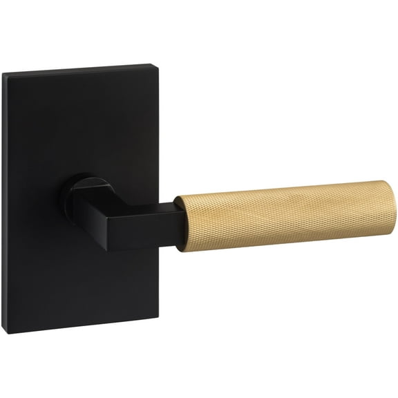Sure-Loc Lv100 Grip-Kn Levanto Non-Turning One-Sided Dummy Door Lever - Black