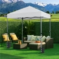 thumbnail image 2 of Renwick 6.6x6.6 Ft Instant Pop Up Canopy with One Push To Lock Setup Mechanism, White, 2 of 12
