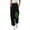 White, variant on TSADFHJI Sequin Skirts for Women Red Women Printed Casual Pants Sports Closed Waist Lace Up Elastic Waist Small Foot Pants Sweatpants M Red