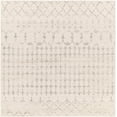 thumbnail image 3 of Mark&Day Area Rugs, 8x8 Ruinen Global Cream Square Area Rug, White Grey Carpet for Living Room, Bedroom or Kitchen (7'10" Square), 3 of 7
