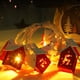 thumbnail image 3 of Guirnalda de Luces Navideñas, Diseño de Casa de Madera, Renos Tallados, Luces Led Blancas Cálidas, Decoración Festiva para Interiores y Exteriores, Alimentación Por Batería o Usb, 2 M de Largo, 10 Ca, 3 of 5