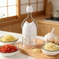 thumbnail image 4 of Manual Hand Crank Food Processor For Efficient Mincing And Chopping Of Garlic Peppers And Various Ingredients Whip It Canister Rose Stand for Food Stainless Steel Hand Mixer Stand Mixer Attachments, 4 of 6