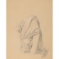 thumbnail image 3 of Józef Simmler 15x18 Black Modern Framed Museum Art Print Titled - Study of Moses’ Robes for the Painting ‘The Immaculate Conception of the Blessed Virgin Mary’ (1864), 3 of 5