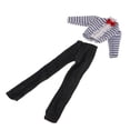 thumbnail image 1 of de Manga Larga con Y Rayas Y Pantalones , Ropa, Accesorios para 1/6 Hugo Pantalones de muñeca, 1 of 9
