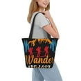 thumbnail image 2 of Sikiie Not All Who Wander Are Lost Hiking Shoulder Bag Casual Hobo Crossbody Tote Bag for Women and Men Large Purse Messenger Bag Travel Work, 2 of 6