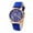 Blue, variant on Ausyst Watch for Women Roman Numerals Faux Leather Analog Quartz Watches for Women