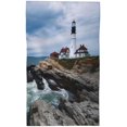thumbnail image 1 of wonima01 Lighthouse Beach Sky Hand Towels 27.5×16 in for Bathroom, Recipe Towel, Dish Towel Kitchen Towels Home Decor, 1 of 1