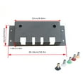 thumbnail image 1 of Holder Pressure Washer Gun Holder Wall Mounted Foam Cannon Holder Storage Rack for Foam Cannon, Pressure Washer Nozzle Tip and Pressure Wand Extension, 1 of 7