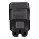 thumbnail image 3 of Enchufe de conversión de energía,IEC320 C20 a C15 Enchufe de conversión de energía CA,Conector de adaptador de corriente 10A 16A 250V Negro,El reemplazo del adaptador de enchufe de, 3 of 8