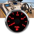 thumbnail image 3 of Fuel  Gauge, 0-190 Ohm  Low Power Consumption Anti Fog IP67 Waterproof Fuel  Indicator  For Boat For RV For Yacht, 3 of 8