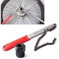 thumbnail image 5 of Conjunto de herramientas de reparación de bicicletas, piñón de rueda de látigo de cadena, herramienta de extracción, extractor de manivela, extractor de soporte inferior, removedor de Casset, 5 of 5