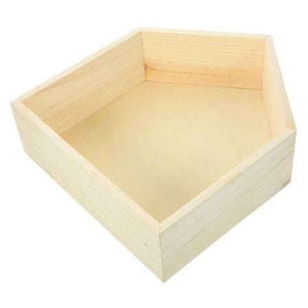 Corner Rack Storage Roof-shaped Wall Frame Pentagonal