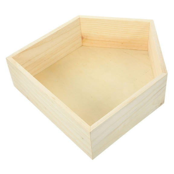 Corner Rack Storage Roof-shaped Wall Frame Pentagonal