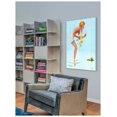 thumbnail image 2 of Marmont Hill "Girl with Flowers" by Curtis Painting Print on Canvas, 2 of 6