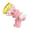 thumbnail image 2 of RXIRUCGD Children's Handheld Blowing Machine Colorful Electric Blowing Outdoor Toy Fully Automatic With 50ml Liquid, 2 of 6