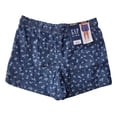 thumbnail image 2 of Gap Kids Girls Lightweight Durable Super Soft Fabric Pockets Woven Shorts (Dark Wash, S (6/6X)), 2 of 2