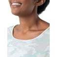 thumbnail image 6 of Fruit of the Loom Women's Sleep Soft & Breathable Long Sleeve Top & Pant Set, Sizes S-4X, 6 of 19