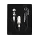 thumbnail image 5 of Juego de regalo de herramientas para vino Vhermosa Abridor de botellas Tapón Vertedor de vino 3 piezas Acero inoxidable, 5 of 8
