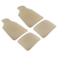 thumbnail image 2 of koolsoo 4x/ Set Universal Car Floor Mats Non Slip Carpet Heavy Duty Protection Beige, 2 of 9