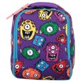 thumbnail image 1 of Mochila escolar de gran capacidad con dibujos animados lindos para niños (púrpura), 1 of 5