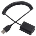 thumbnail image 2 of Cable de alimentación USB a batería falsa NP-FW50 decodificada para Sony, 2 of 5