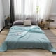 thumbnail image 1 of Artículos de liquidación para el hogar QuLuJing, manta de algodón para cama, manta térmica de algodón doble, manta ligera, transpirable, premium, suave y cómoda para todas las estaciones., 1 of 6
