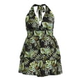 thumbnail image 5 of Madden NYC Juniors' Plus Size Double Tiered Halter Dress, 5 of 5