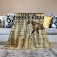 thumbnail image 2 of Autua Horse Body Parts Anatomy Warm Lightweight Blanket Soft Fleece Throw Blanket Living Rooms Sofa Decor Cow Gifts Blanket for All Seasons Flannel Material Blanket Super Soft Blanket 40x50in, 2 of 6