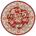 thumbnail image 6 of SAFAVIEH Chelsea Alaia Floral Wool Runner Rug, Red, 2'6" x 8', 6 of 11