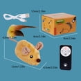 thumbnail image 3 of Maytalsory Jouets Interactifs Télécommandés pour Chats Souris Télécommandée Fond Gris Clair Modèle Télécommandé, 3 of 6