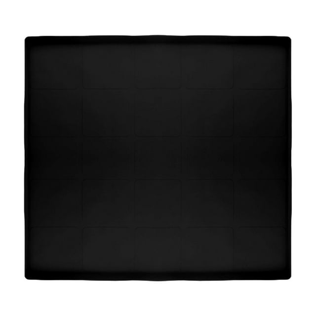 Bandeja De Goteo De Silicona Para Mini Refrigerador, Para Lavadoras De Gabinetes Pequeños, Jardinería De Interior, Color Negro
