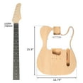 thumbnail image 4 of DIY 6 String TL Style Electric Guitar Kits with Mahogany Body, Maple Neck and Accessories, 4 of 7