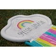 thumbnail image 5 of Rae Dunn: Splish Splash Rainbow Slide & Ride -16 Foot Water Slide Sprinkler, CocoNut Float, Durable Sliding Mat, Age 5+, 5 of 12