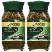 Jacobs Kronung Instant Coffee 100 Gram / 3.52 Ounce (Pack of 2) Expire Date 03/2021