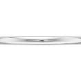thumbnail image 4 of 10K White Gold 10Kw 2mm Half Round Band Size 14 Made In United States 1whr020-14, 4 of 5