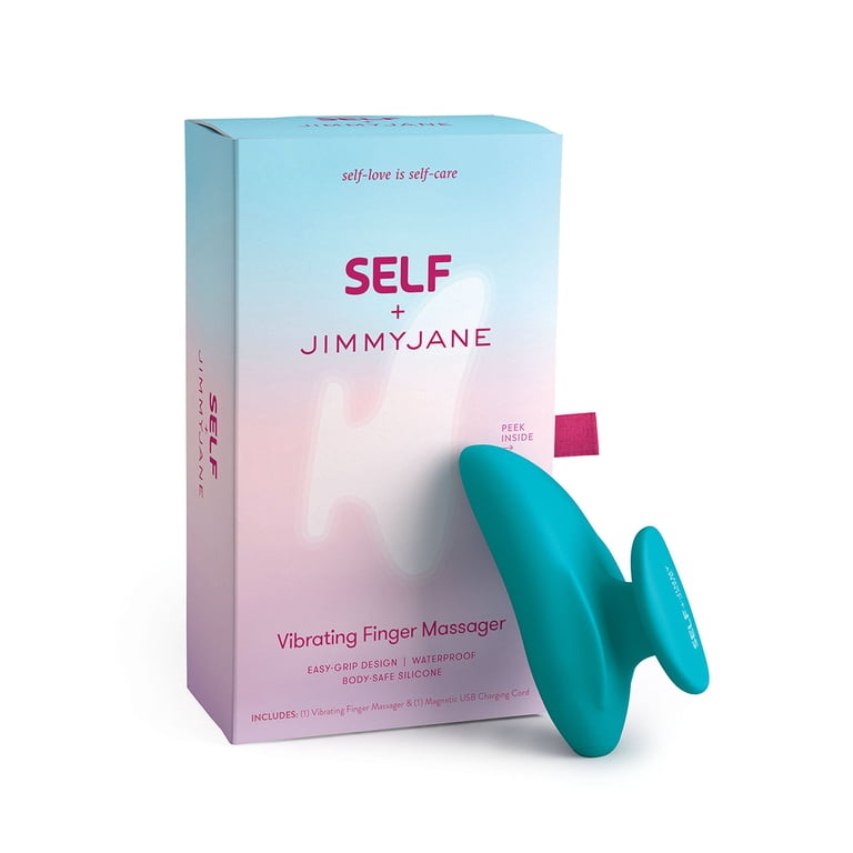 self + jimmyjane vibrating finger massager Chenonceau Garter Belt main image 1