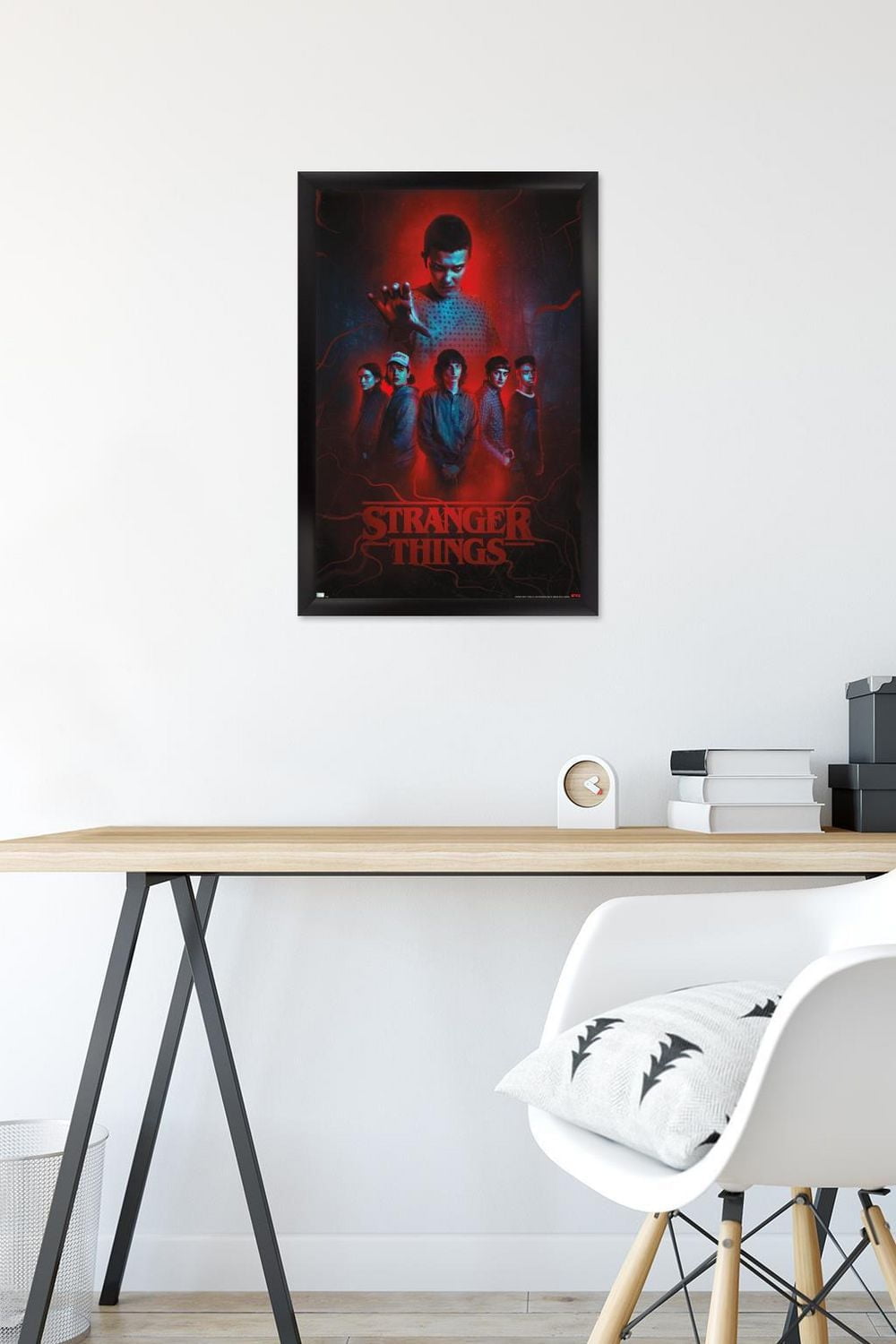 Netflix Stranger Things: Season 4 - Group Wall Poster, 14.725" x 22.375" Framed