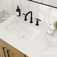thumbnail image 6 of Eviva Graham 36"W x 22"D Oak Bathroom Vanity with White Arabescato Engineered Stone Countertop and Undermount Ceramic Sink, 6 of 11
