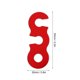 thumbnail image 5 of 10PCS Rope Tensioner Cord Adjuster Aluminium Alloy Easy Operation Stable Fixation Camping Accessory for Tent Hiking Red, 5 of 5